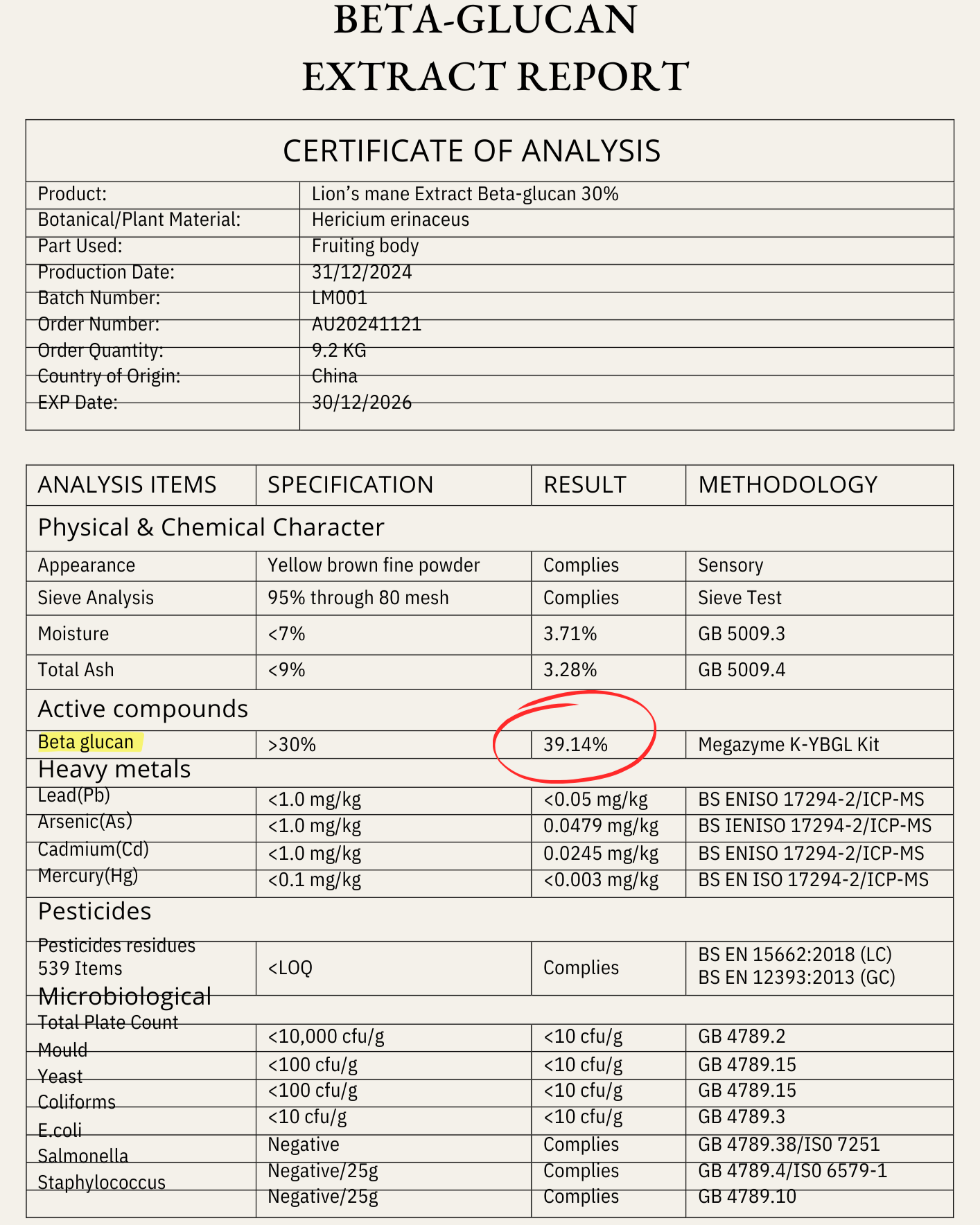 LION'S MANE FULL SPECTRUM