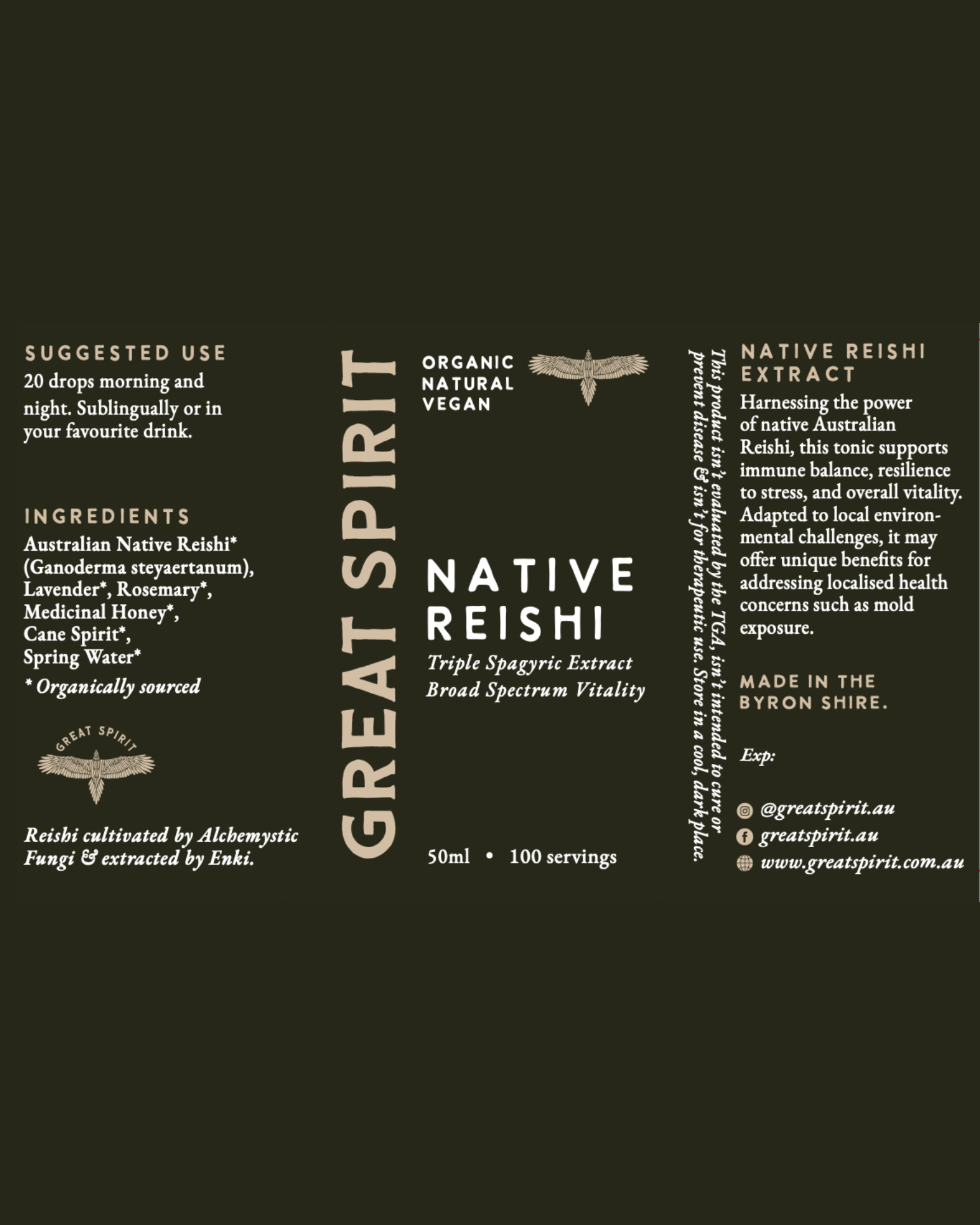 NATIVE REISHI TINCTURE
