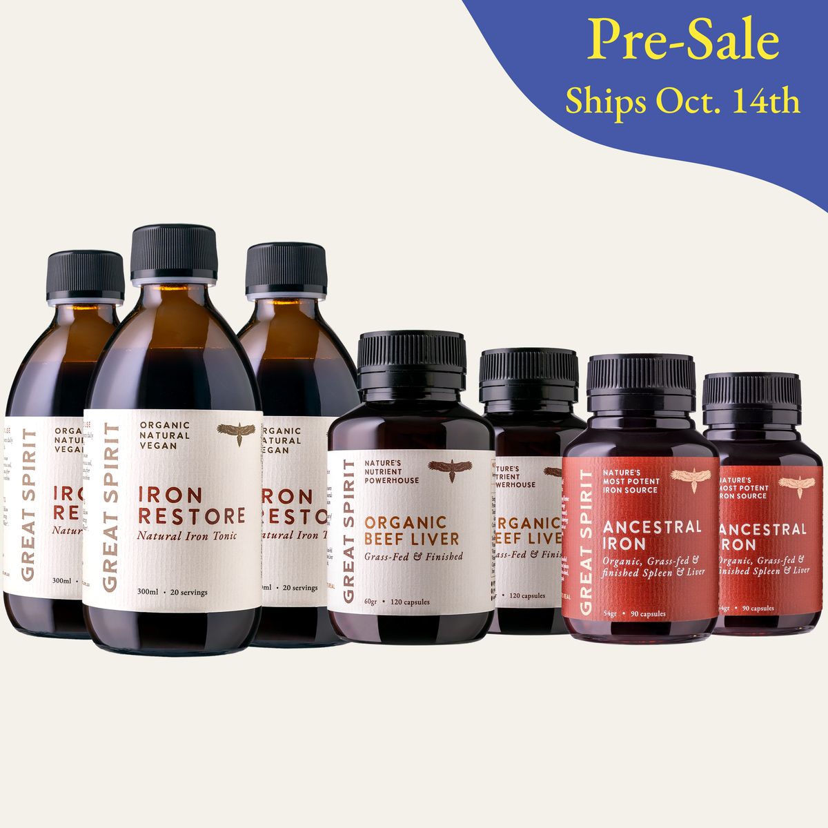 2 Month Complete Iron Bundle (Save 18%)