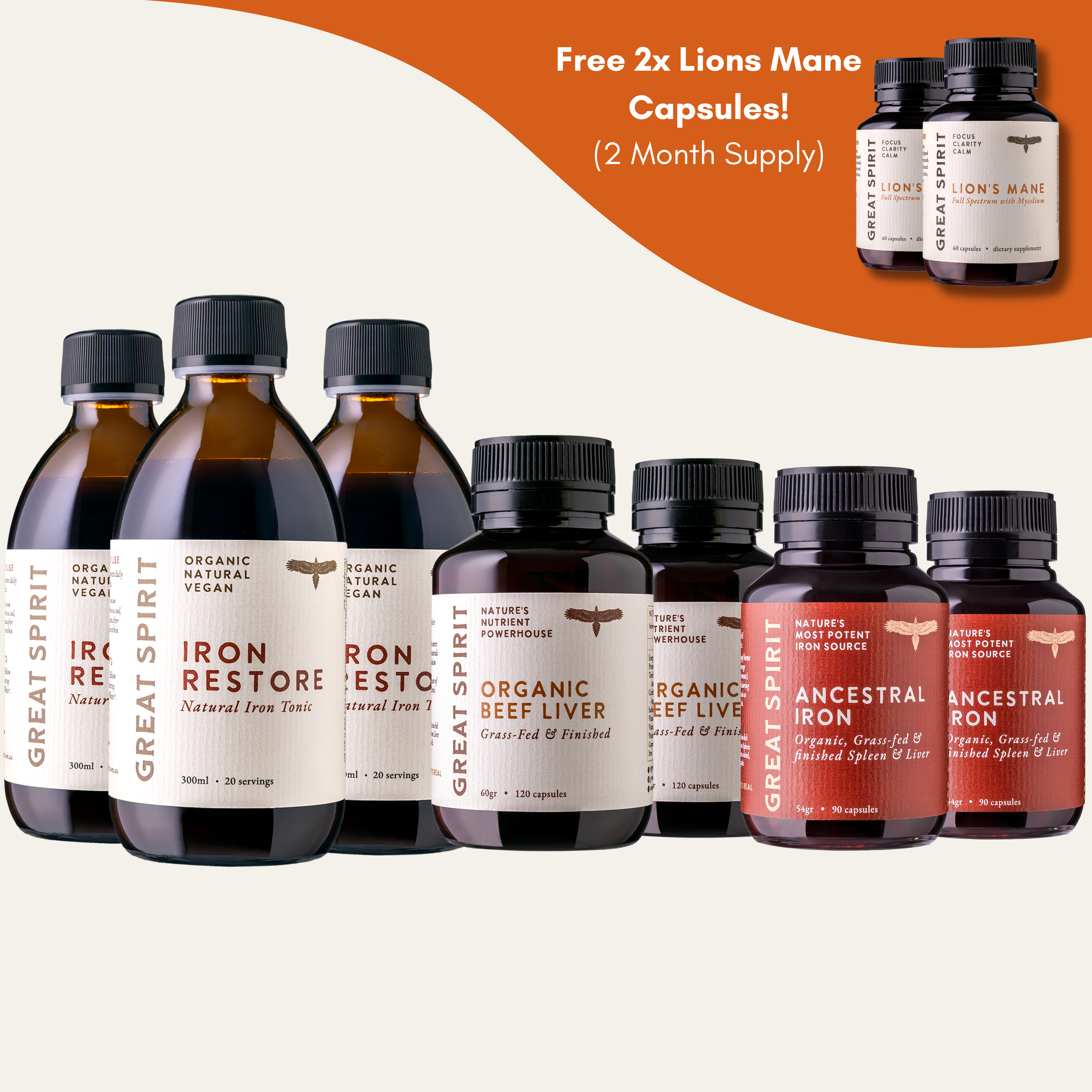 2 Month Complete Iron Bundle (Save 15%)