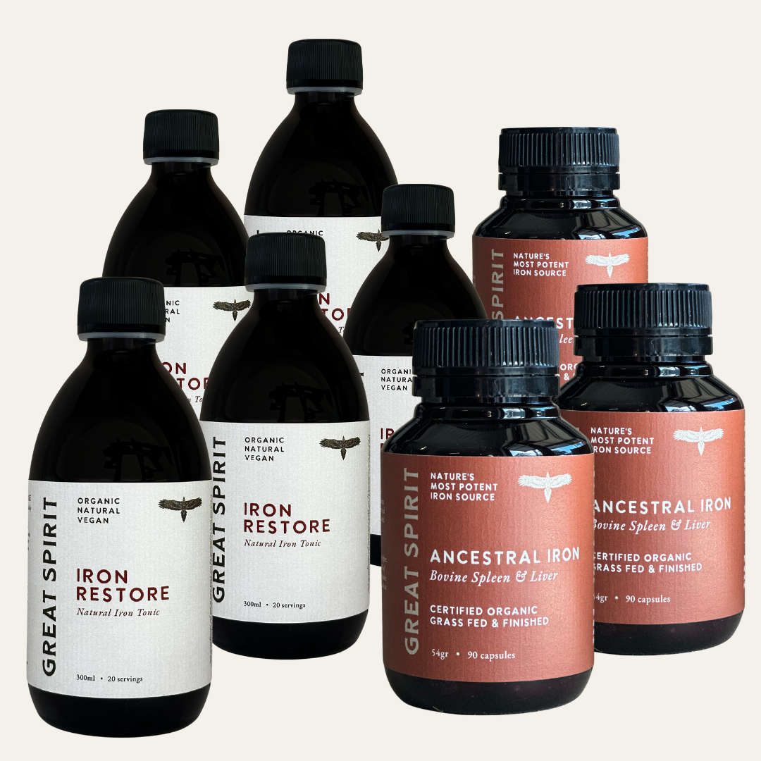 3 Month Iron Restoration Bundle (Save 25%)