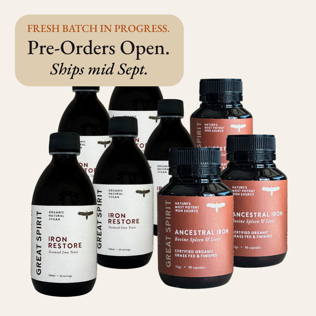 3 Month Iron Restoration Bundle (Save 25%)