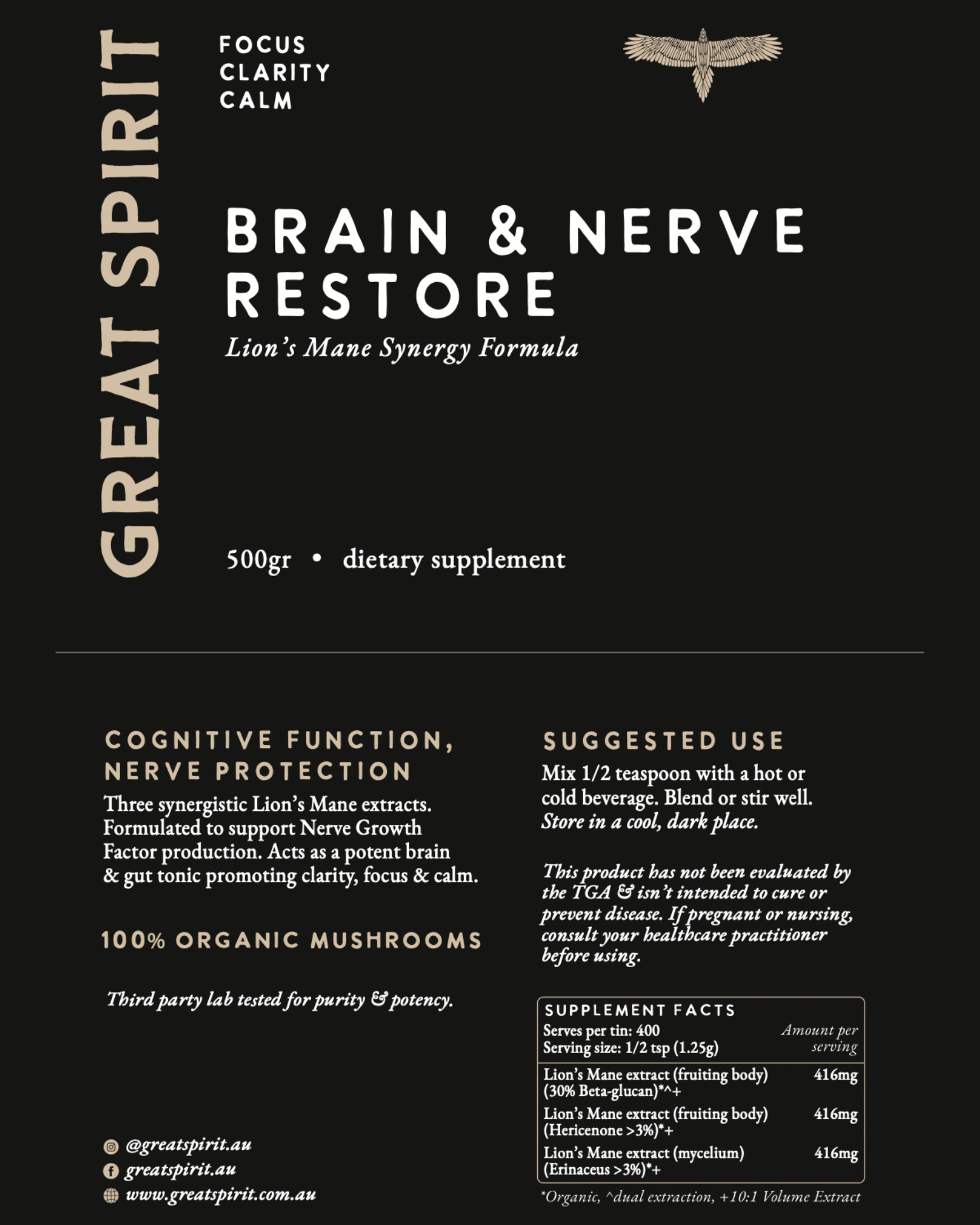 BRAIN & NERVE RESTORE
