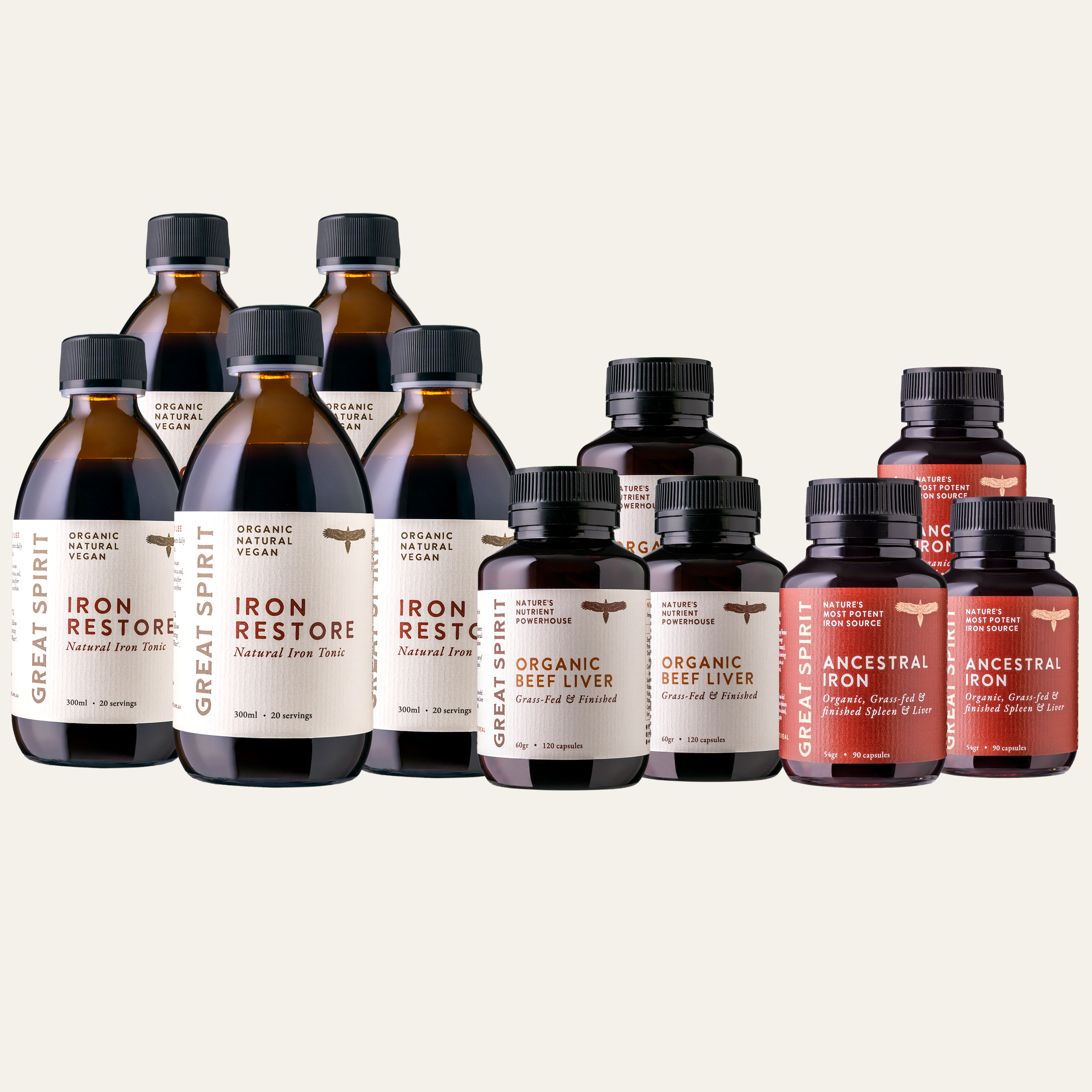 3 Month Complete Iron Bundle (save 20%)