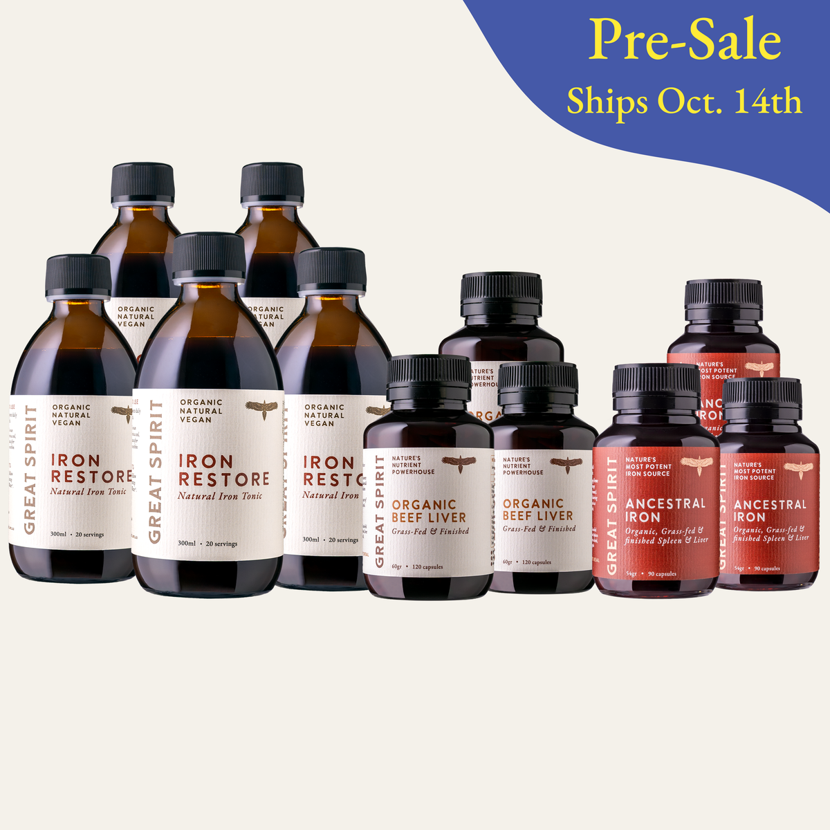 3 Month Complete Iron Bundle (Save 22%)