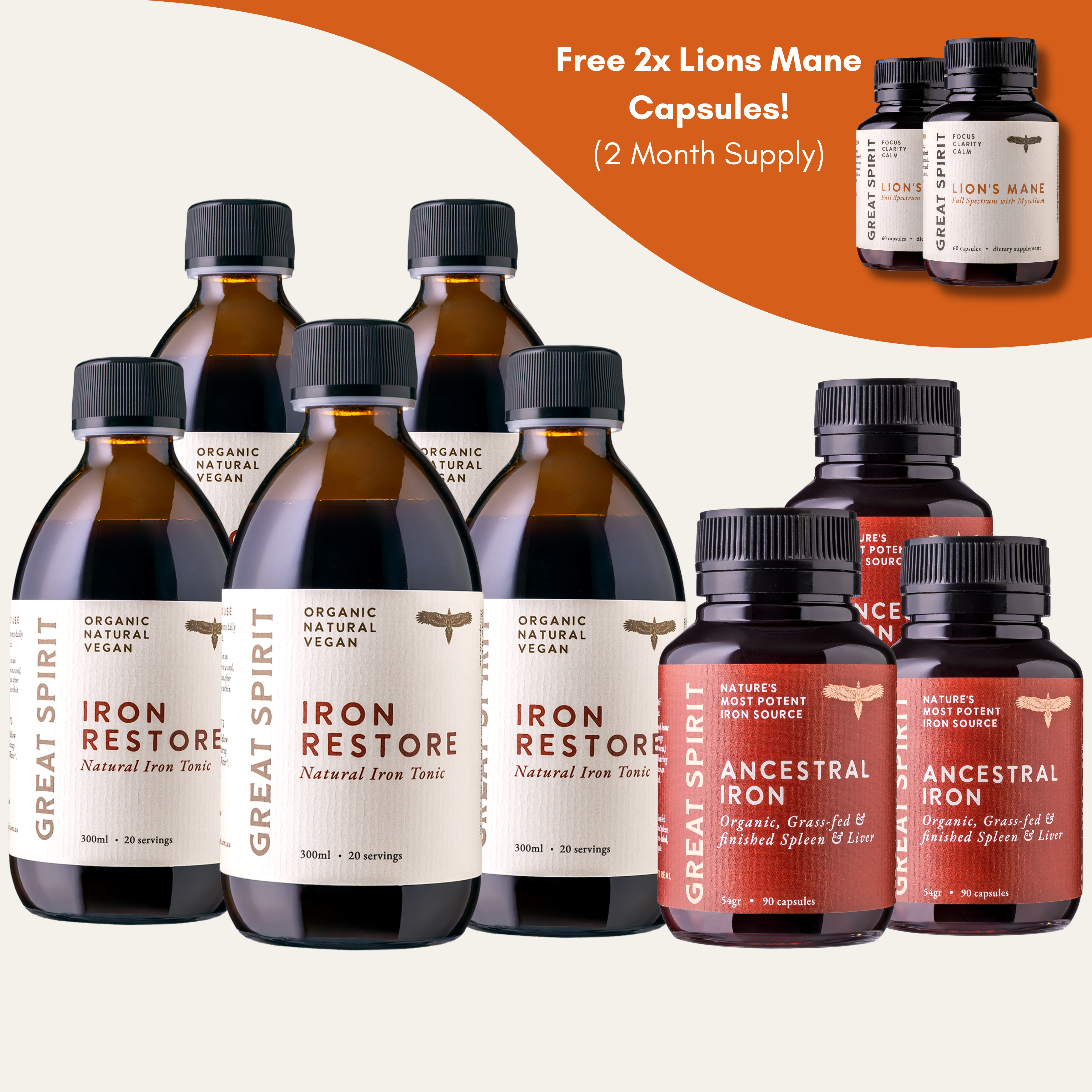 3 Month Iron Foundation Bundle (Save 20%)